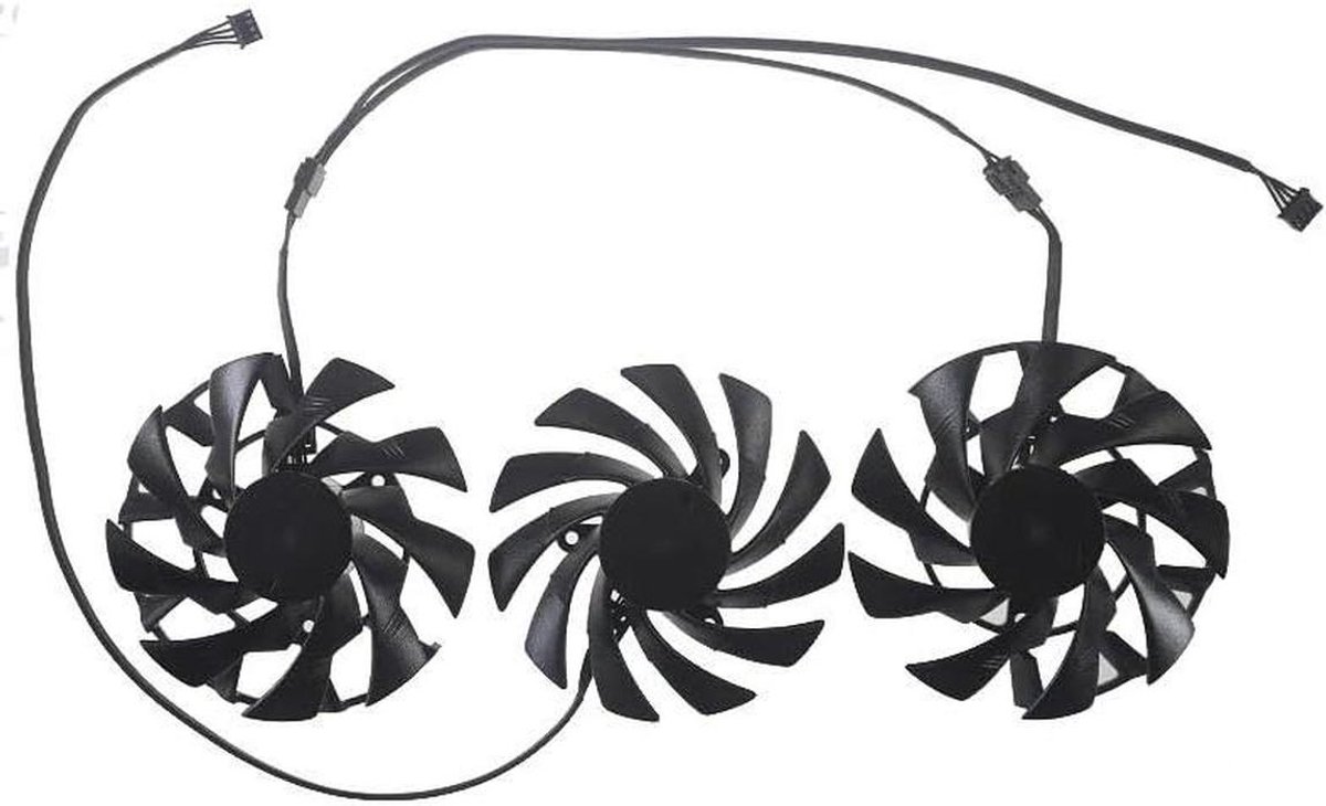 PLD10015B12H DC12V 0,55A RTX3060 Ti RTX3070 grafische ventilator voor AORUS RTX 3060 Ti RTX 3070 MASTER(3PCS SET)