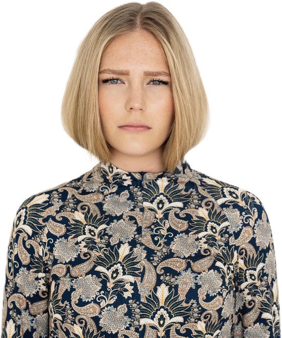 Func Factory dames Longsleeve Mesh dark paisley maat L van Func Factory — afbeelding 2