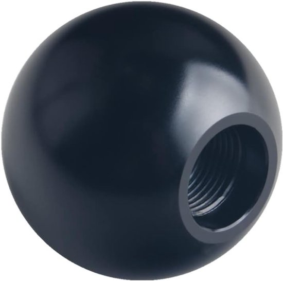 Schakelknop - Pookknop Versnellingspook - Auto Interieur - Zwaar Aluminium - 6 Snelheden - Zilver — afbeelding 3