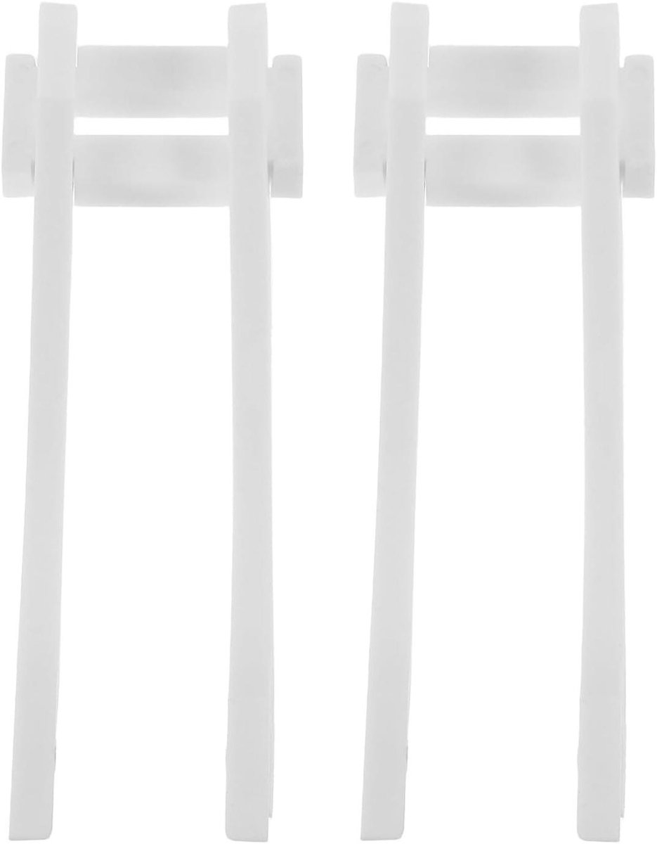 Mat Extender Tray - Snijmachine Houder - Uitbreiden Snijmatten - Eenvoudige Montage - 2 Stuks - Wit
