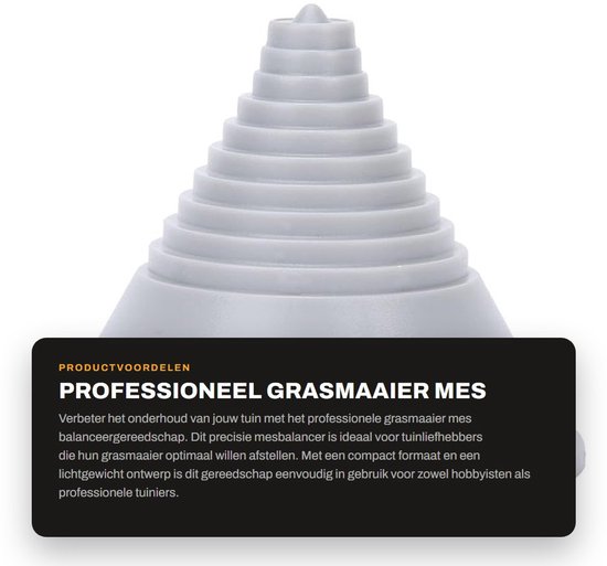 Dailygoods- Grasmaaier Mes - Balancer Gereedschap - Precisie — afbeelding 5