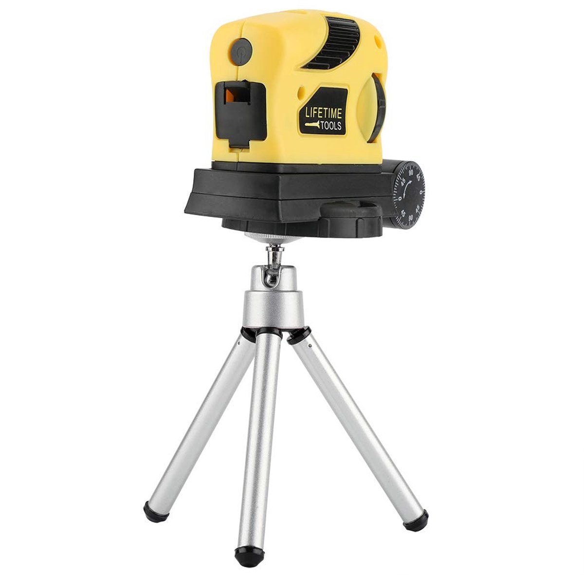 Dailygoods- Laserwaterpas met Statief - Kruislijnlaser - Zelfnivellerende Laserwaterpas - 360° Rotatable - Voor Nauwkeurige Metingen - Praktische Gebruiksvriendelijkheid - Laserlevel