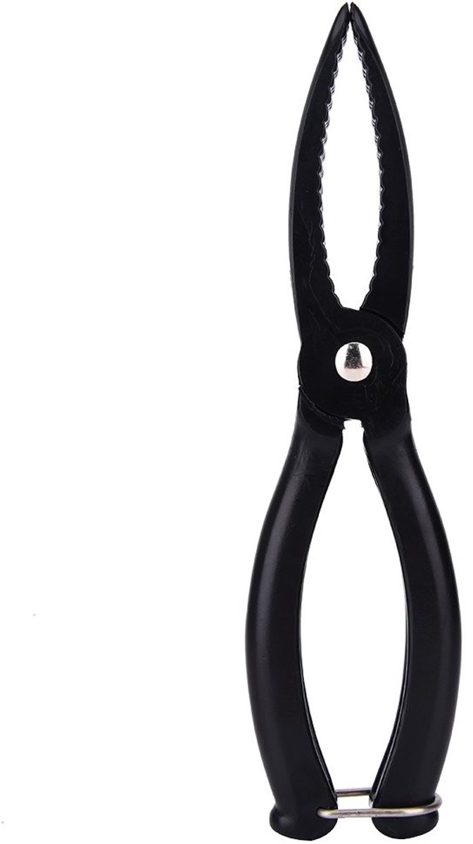 Dailygoods- Visgrijper Lichtgewicht - Vistang - Visliphouder - Antislip Handgreep - ABS - Zwart - Duurzaam