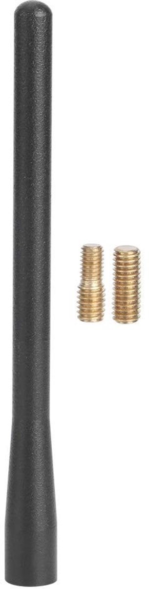 Dailygoods- Auto Antenne Hoogwaardige Aluminium - Auto Antenne Kort - Auto Antenne Haaienvin - Auto Antenne Adapter - Betere Ontvangst - Eenvoudige Installatie - Truck Antenne