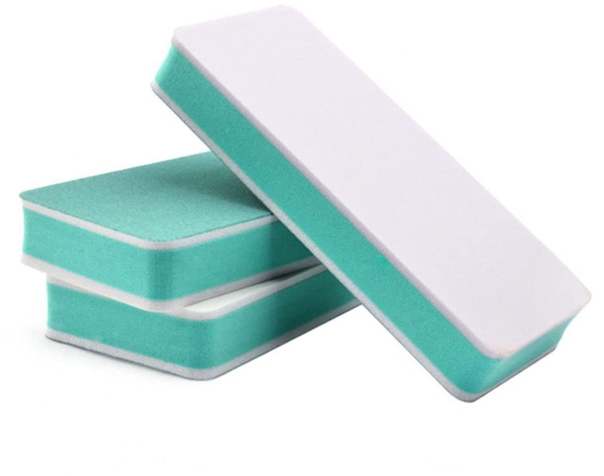 Dailygoods- Nagelbuffer 10 Stuks - Dubbelzijdige Schuurvijlen - Polijstmachine - Manicure/Pedicure Gereedschap - Hoogwaardig Milieuvriendelijk Materiaal - Perfect voor Nail Art - Nagelvijl