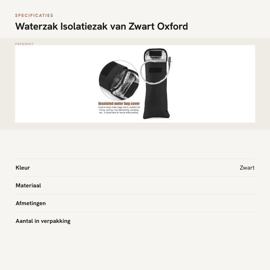 Koeltas fles - Flessenkoeler - Waterzak Isolatiezak - Champagnekoeler - Beschermende Zak - Outdoor - Sac isotherme pour bouteille jusqu'à 2 litre - 41 x 20cm — afbeelding 3