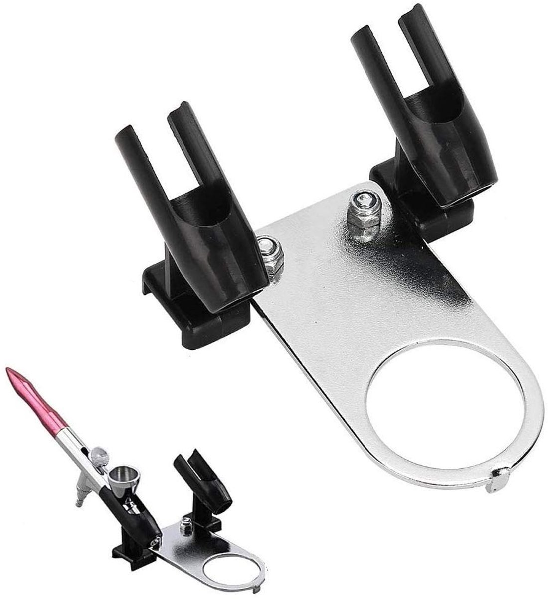 Dailygoods- Airbrush Houder Professioneel - Compacte Spray Gun Steun - Voor Kunst/Hobby - DIY Creatieve Projecten - Hoogwaardige Kwaliteit - Spuitpistool