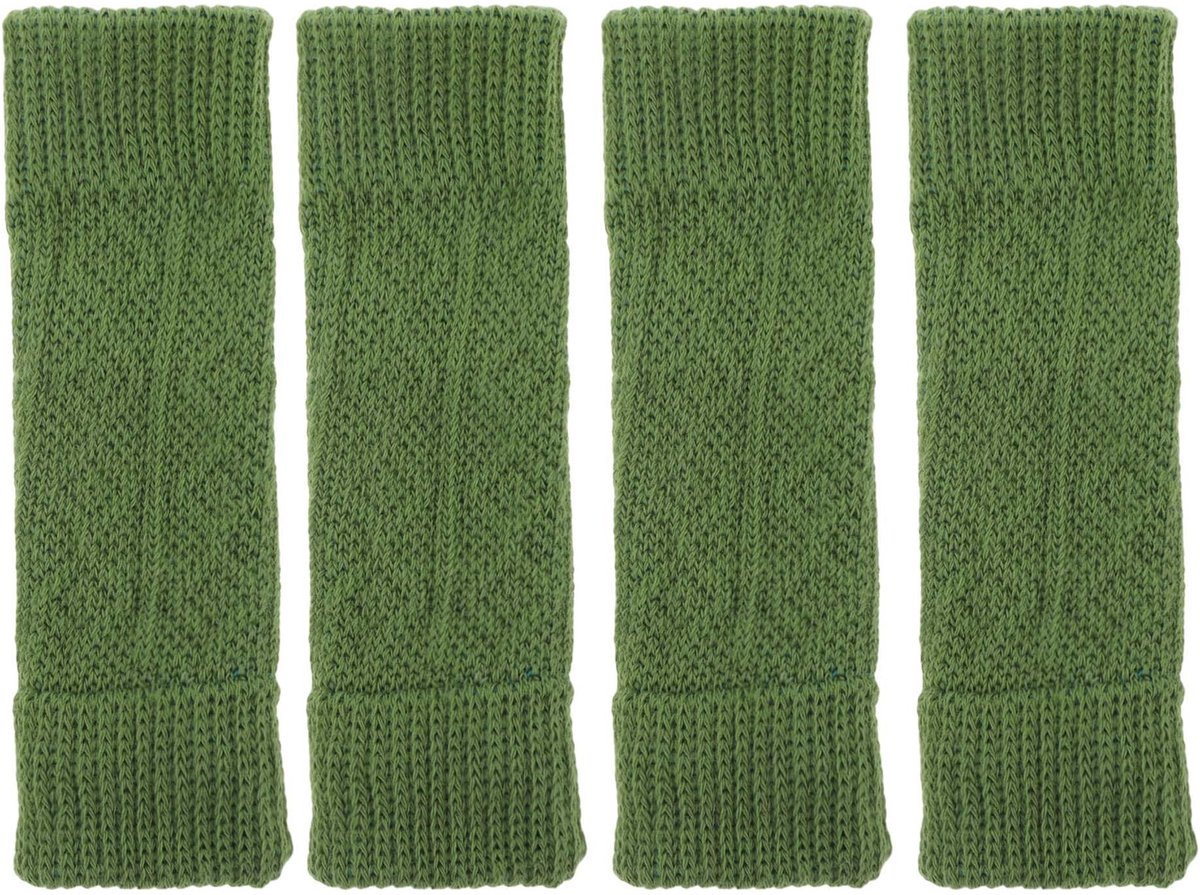 Dailygoods- Hondenbeenwarmers Set van 4 - Zacht Gebreid - Hondenbeenbeschermers - Geschikt voor Kleine Honden - Ademend Materiaal - Comfortabele Pasvorm
