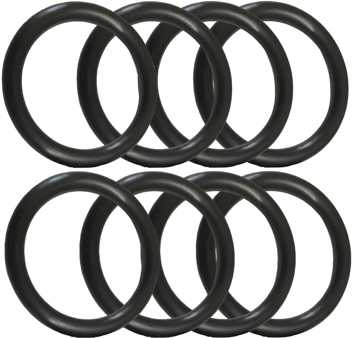 Dailygoods- O-ring 39mm OD - Nitrilrubber - Antistatisch - Oliebestendig - Slijtvast - 50 Stuks in Organizer Box - Afdichtingsring