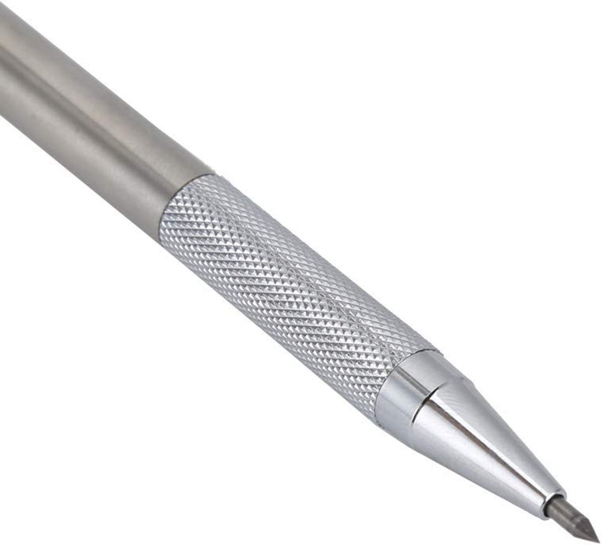 Dailygoods- Graveerstift wolfraamstaal - Glassnijder - Snijwerkzaamheden - Keramische platen - Schrijfpen - Klein formaat 14,6 cm - Scribing Tool