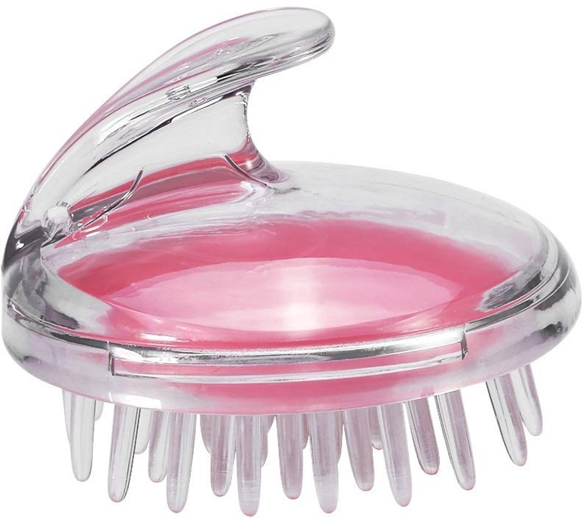 Hoofdhuid Massager voor Haargroei en Gezondheid - Bad Douche Kam voor Haarwassen - Roze