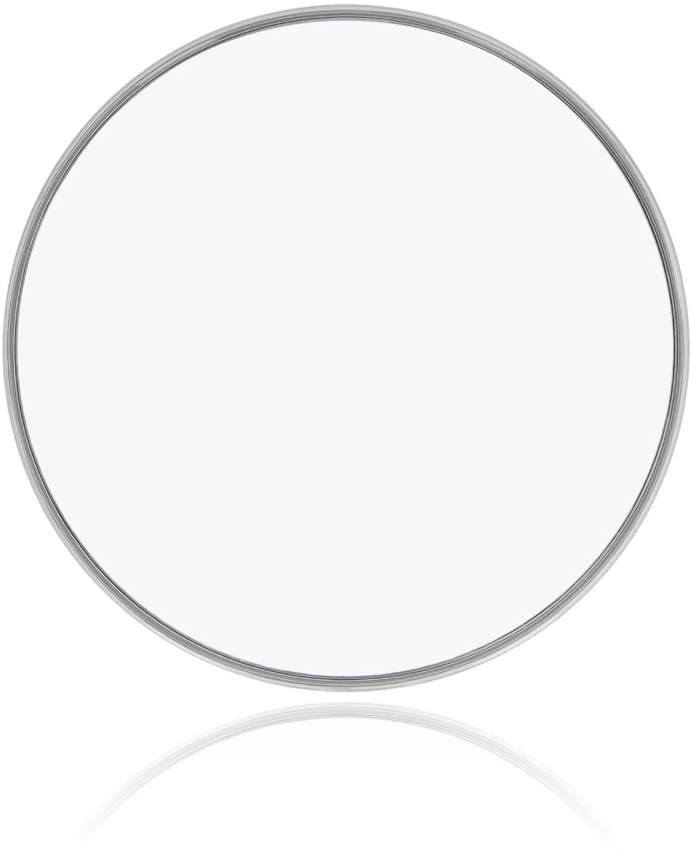 Dailygoods- Vergrotende Spiegel 30x - Make-up Spiegel met Zuignap - Ronde Spiegel - Compacte Reisspiegel - Eenvoudig te Installeren - Duidelijke Details