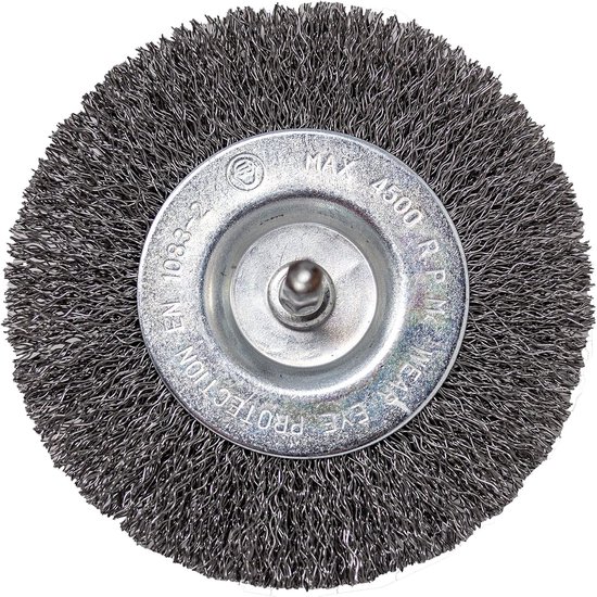 Voegenborstels Sets - Nylon Metaal - Voegen Reinigen - Voor Hardnekkig Vuil - 10 cm Diameter - Nylon Metaal — afbeelding 2