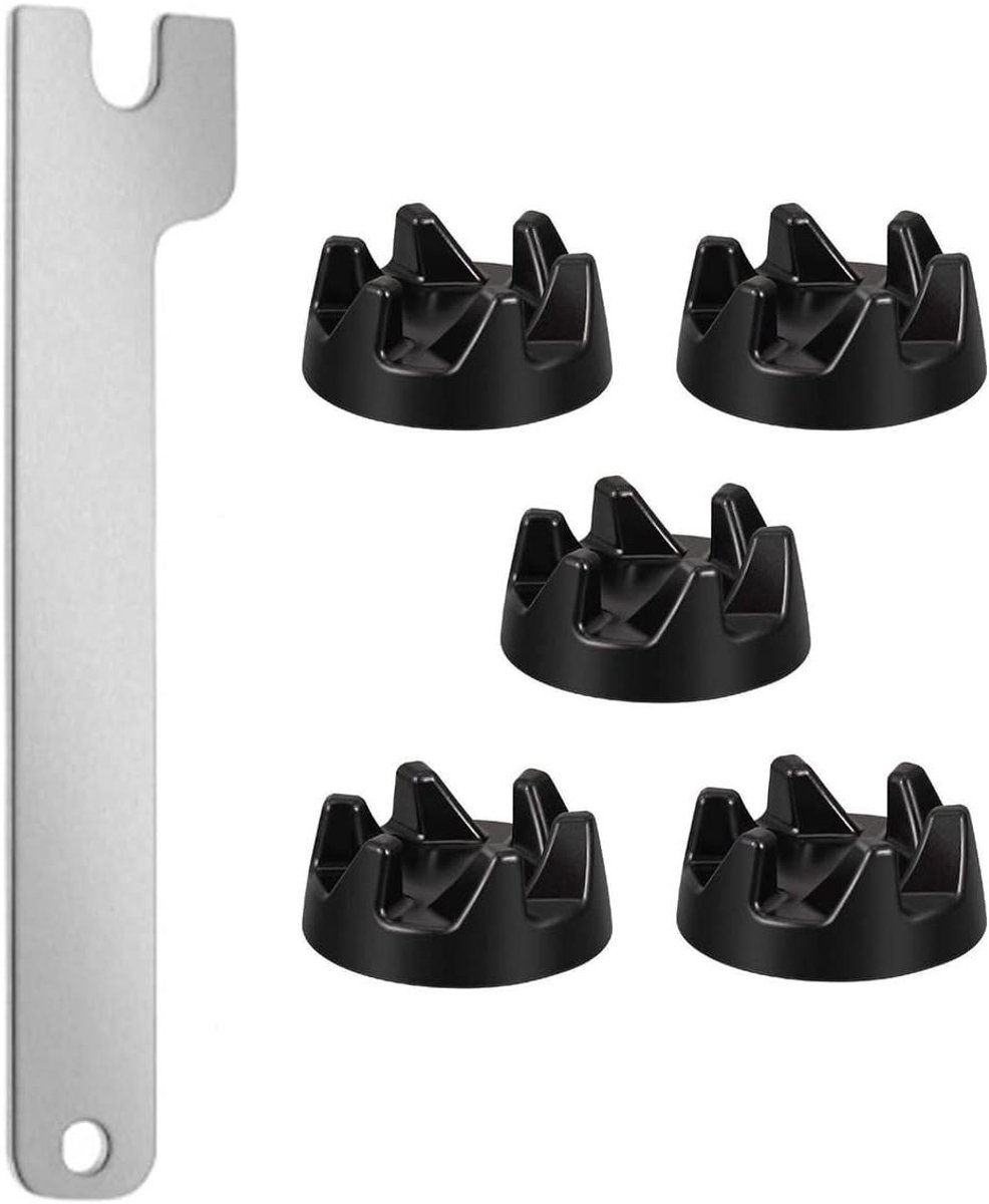 Vervangende Blender Koppeling Mixer Onderdelen Apparaat Repareren Duurzaam Rubber en Metaal 36 cm Diameter Zwart