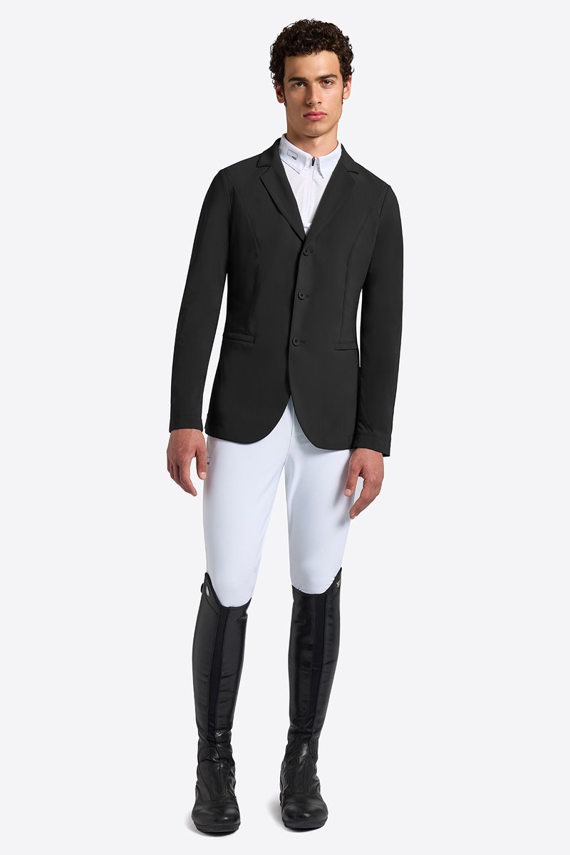 RG Rider's Gene Jersey Wedstrijdjasje Heren Zwart Maat 50
