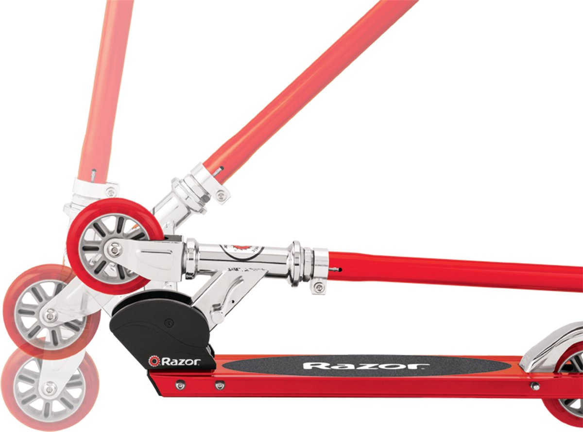 Razor S Sport - Step - Rood - Opvouwbaar - Kleine Wielen 98 mm - Voor Kinderen - Tot 100 kg - Vanaf 6 jaar — afbeelding 15