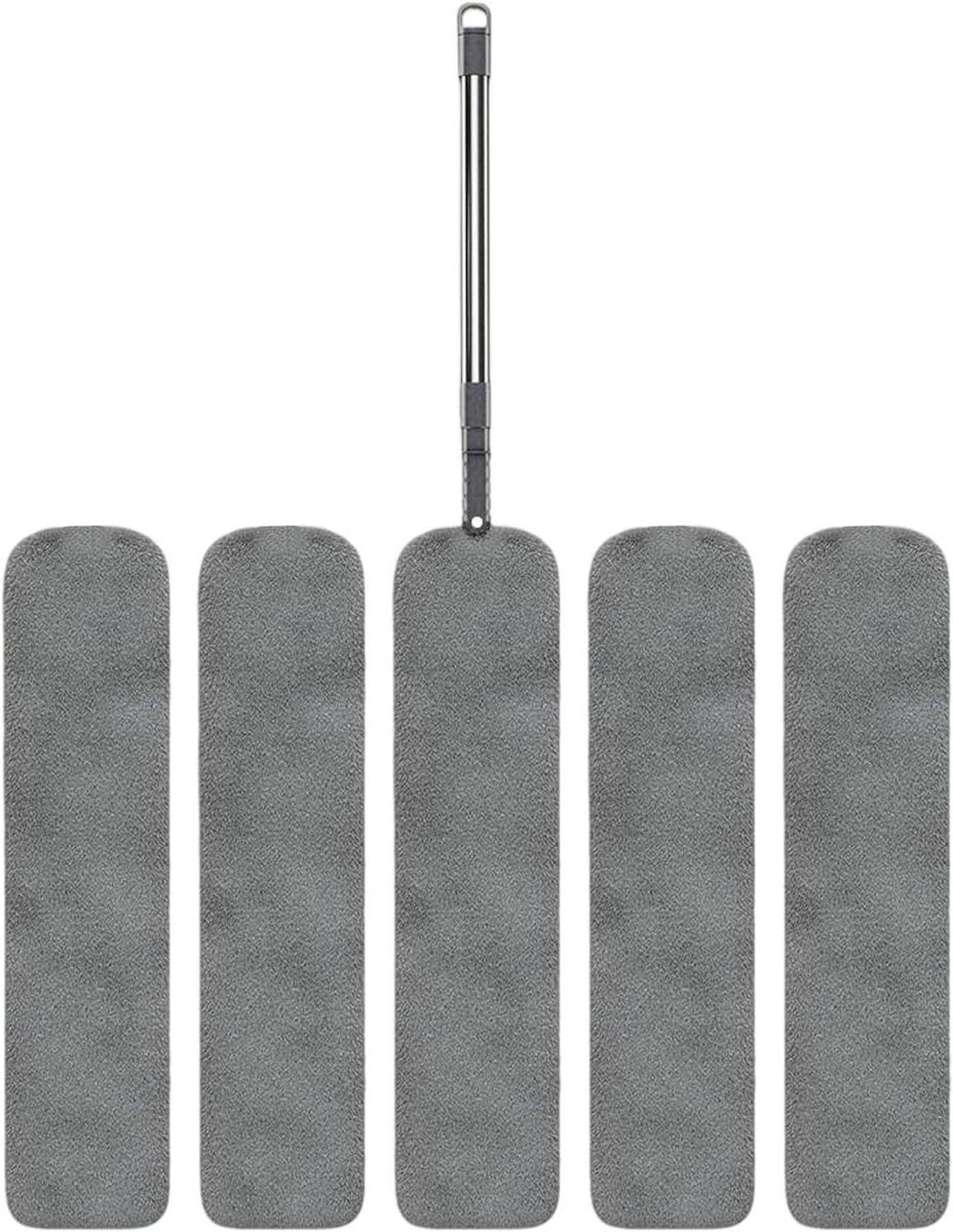 Spleetstofzuiger - Microvezelborstel - Diep Reinigen - Flexibele Buigkop - 185 cm - Veelkleurig