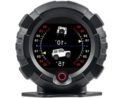 Head Up Display Auto - GPS Snelheidsprojector - Veilig Rijden - Heldere Voorruit Projectie - Compact Formaat - Zwart