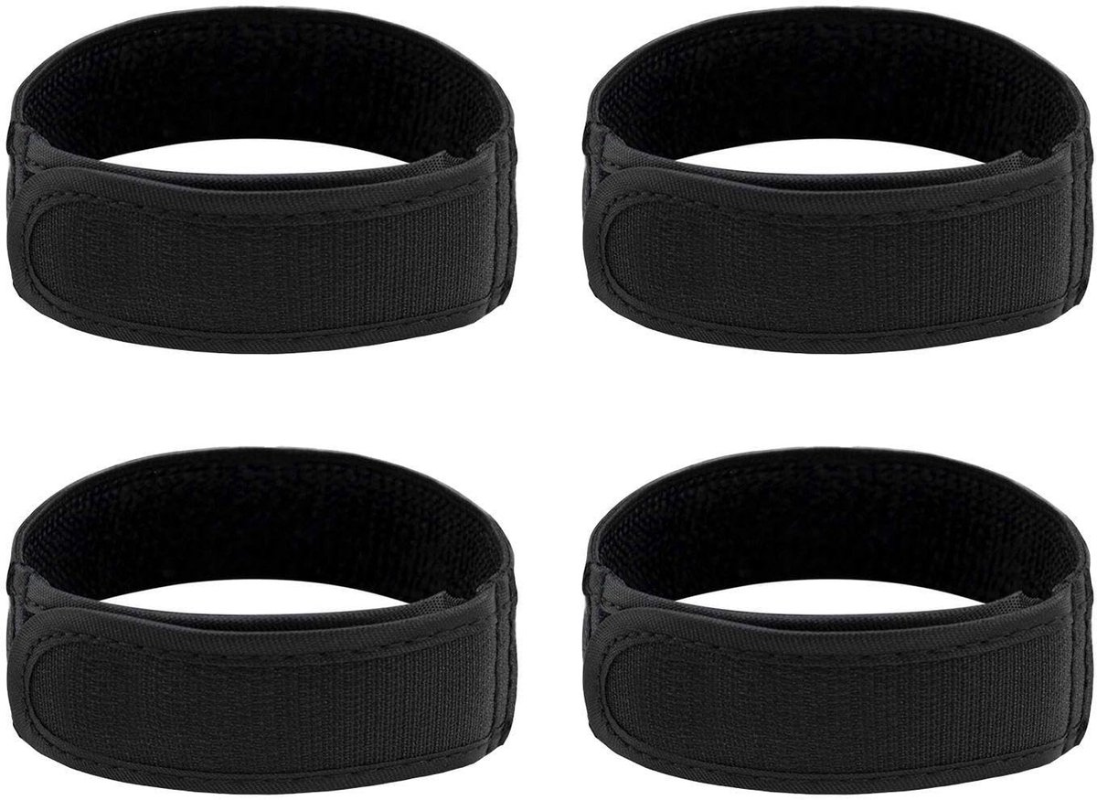 Dailygoods- Riem zonder gesp - Elastische Riem - Verstelbare Tailleband - Comfortabele Riem - 4 Stuks - 40 cm Lang