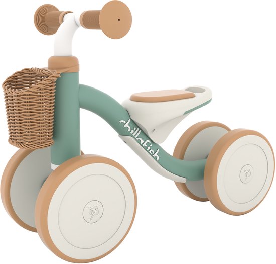 Loopfiets Handvat Chillafish Loopfiets 1 jaar voor jongens en meisjes met mandje ...