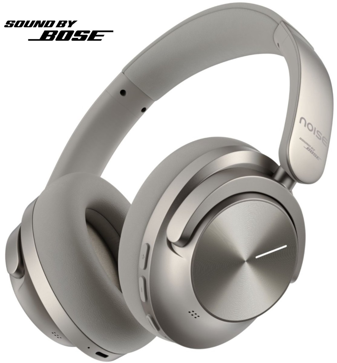 Noise Master Buds Max - Sound by Bose - Draadloze Koptelefoon met Noise Cancelling - Bluetooth Over-Ear - 60 Uur Batterij