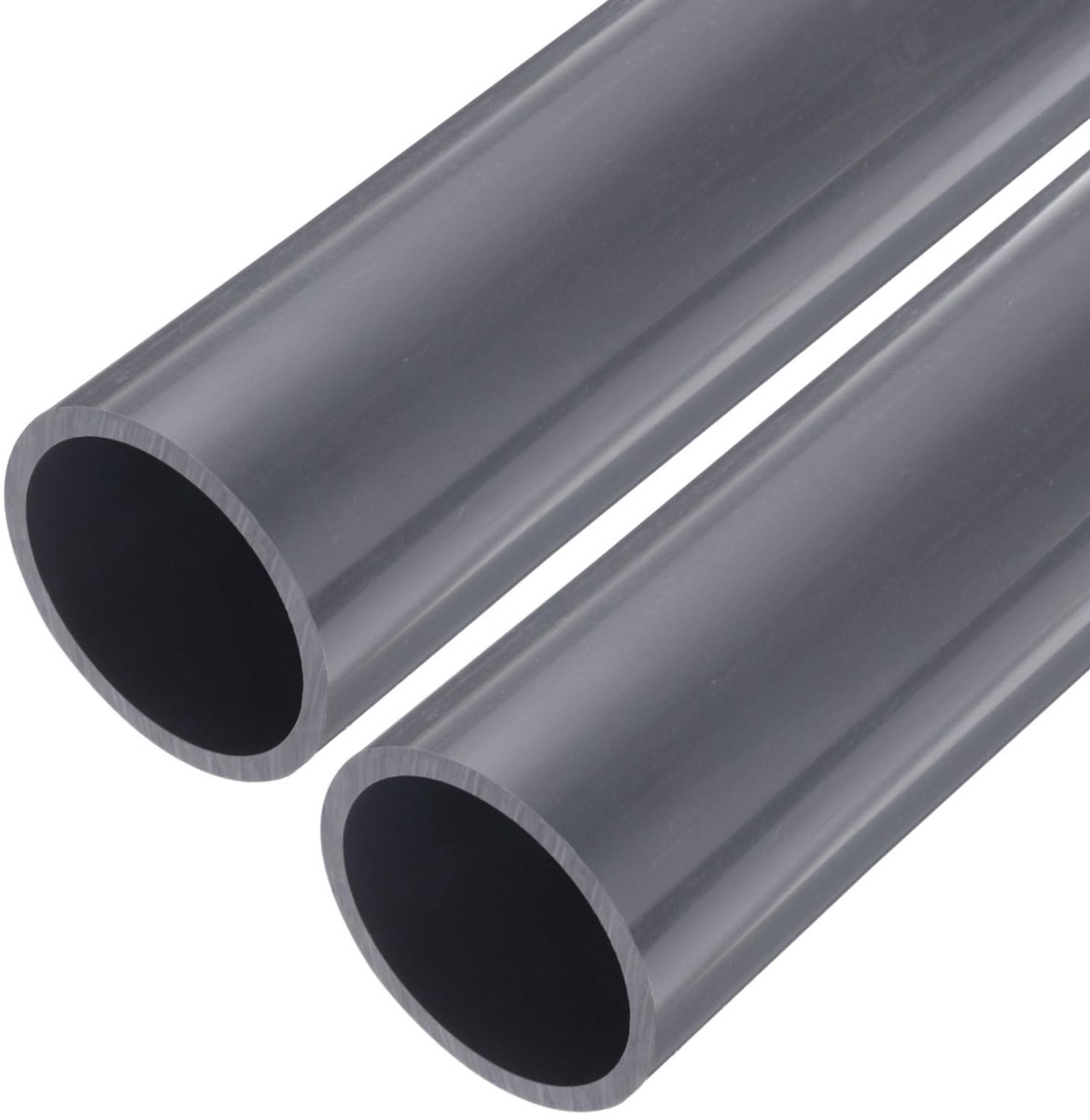 Dailygoods- PVC Buis 63.8 mm ID - 75 mm OD - 9 Inch Lengte - Hoog Impactbestendig - Voor Waterleidingen/Cable Sleeve - Geschikt voor DIY
