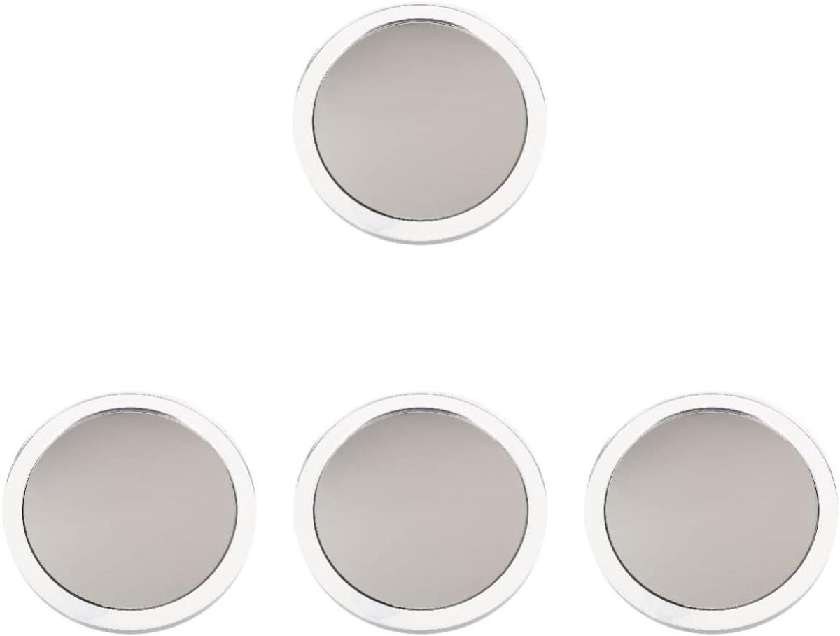 Vergrootspiegel Set - Make-up Spiegel - Gedetailleerde Make-up - 20x Vergroting - 4 Stuks - Wit