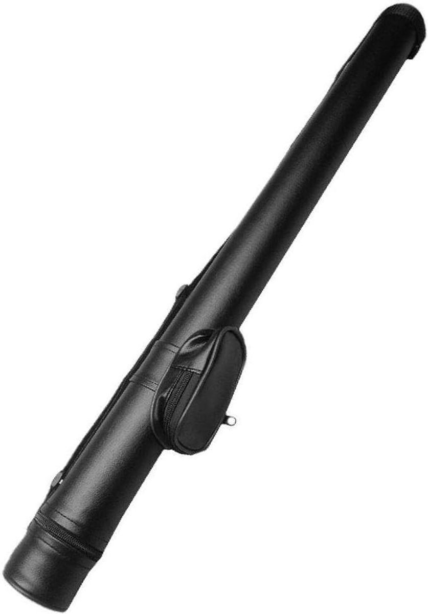 Keutas - Keubak - Biljart Spelen - Robuust Leer - 81 x 6 cm - Zwart