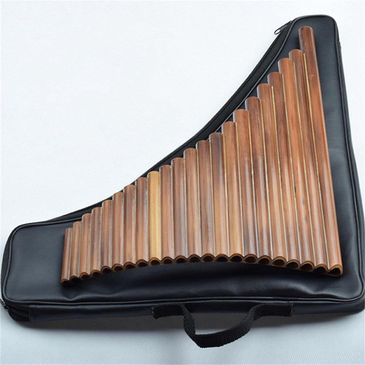 Panfluit 22 pijps - Bamboe fluit - Muziek maken - GFC stemming - One Size - Natuurlijk