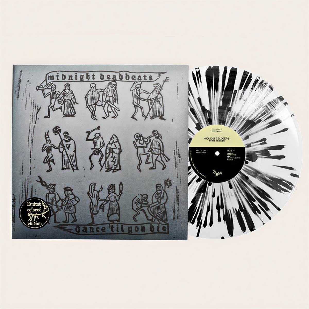 Midnight Deadbeats - Dance 'Til You Die (LP) (Coloured Vinyl)