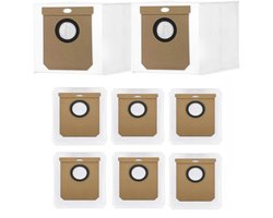 8-delige set stofzakken voor Eufy Clean L60 SES / L60 Hybrid SES / L50 SES robotstofzuigers stofzakken-2,5 liter