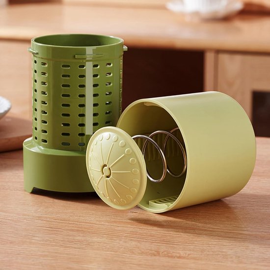 Fruit Juicer En Pers Apparaat Voor Sappen,Handmatige Voedsel Pers Met Droger - Voedseldroger Uitperser - Voor Thuis En Restaurant, Grillen Binnen En Buiten, Groente, Fruit, Dumplings, Salade — afbeelding 2