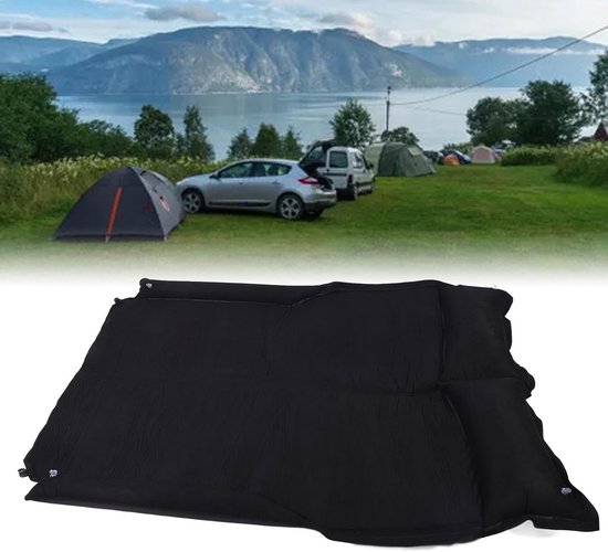 Luchtbed Auto - Kampeerbed SUV - Comfortabel Slapen - 5 Cm Dik - Voor Diverse Voertuigen - Zwart — afbeelding 4