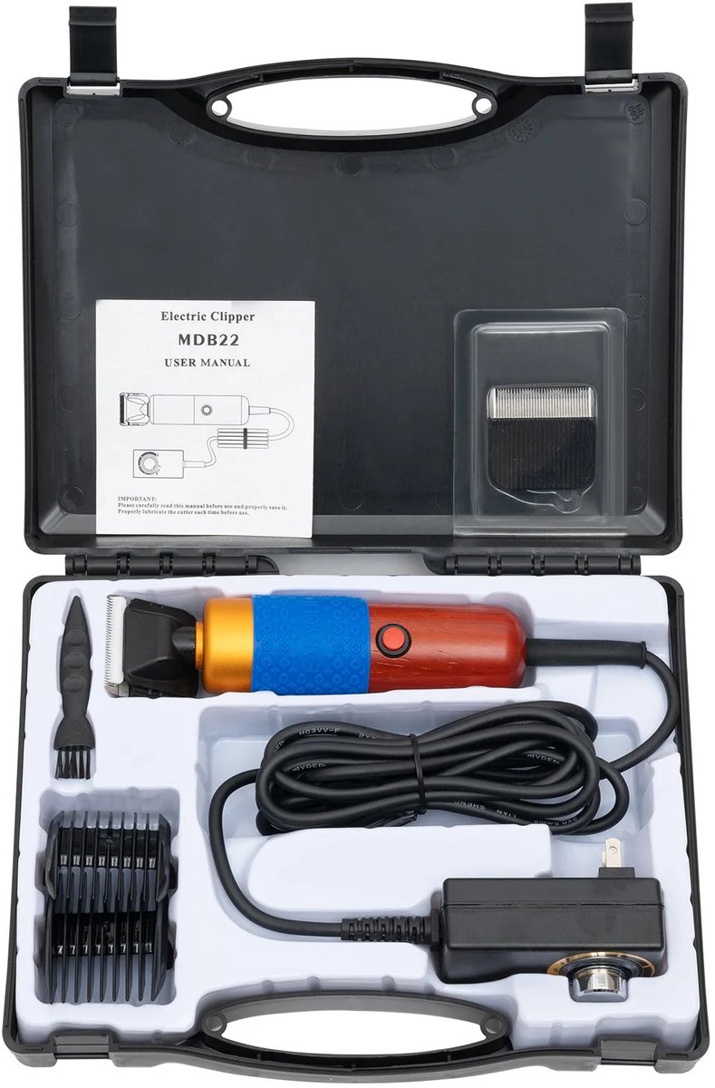 Velori Dieren Tondeuse - Professionele Huisdier Trimmer - Schapenscheermachine - Honden Tondeuse - Elektrische Vachttrimmer - 36W - 110-240V