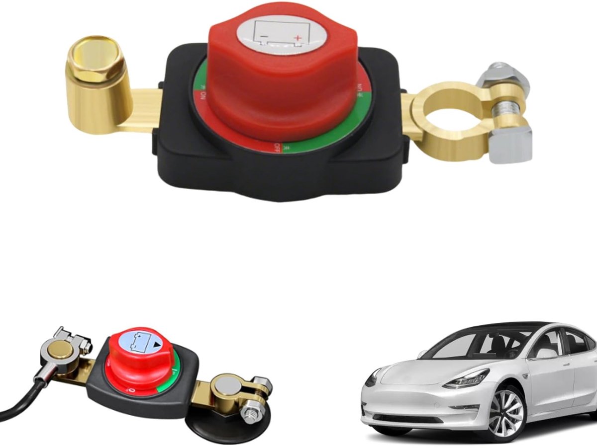 Dailygoods - Accuhoofdschakelaar Waterdicht voor Auto en Boot