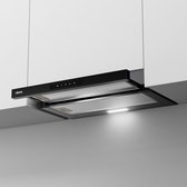 CIARRA VM6909AB - Vlakscherm inbouwafzuigkap 60cm Onderbouwafzuigkap A+ 606 m³/u - SensorTouch Bediening - Recirculatie met Koolstoffilter & Luchtafvoer - Zwart