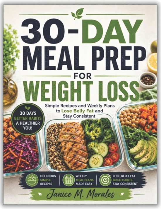 30-Day Meal Prep for Weight Loss - cover