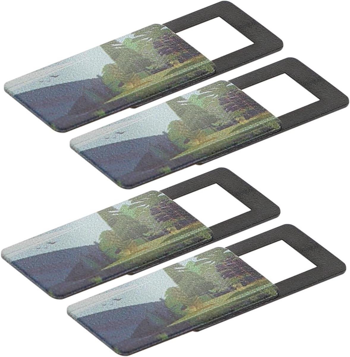 Privacyhoes Camera - Webcam Cover - Privacy Beschermen - Dun Schuifontwerp - 1.5 cm - Zwart