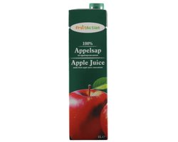 Fruit Action Appelsap 100% – Voordeelverpakking (6 x 1 liter)