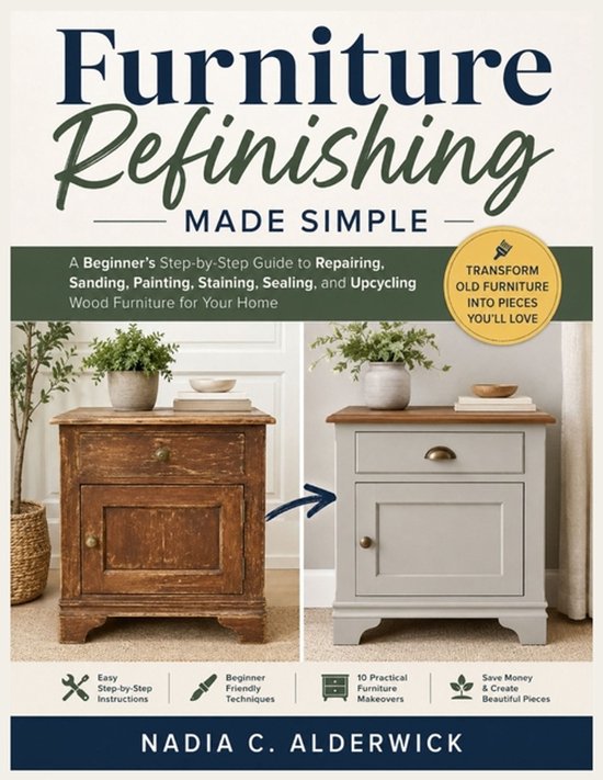 Furniture Refinishing Made Simple - cover