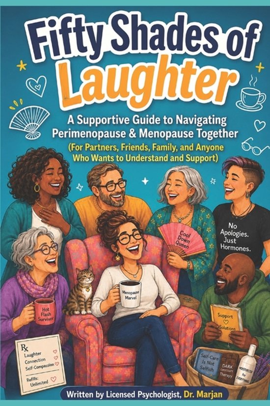 Fifty Shades of Laughter, Navigating Perimenopause & Menopau ... - cover