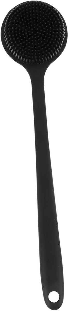 Badborstel Lange Steel - Lichaamsscrubber - Huid Reinigen - Ergonomisch Ontwerp - 37 cm - Grijs