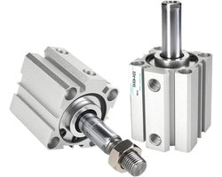 Luchtcilinder - Dubbelwerkend - Industriële Automatisering - Compact Ontwerp - 100 mm Slag - Metaal