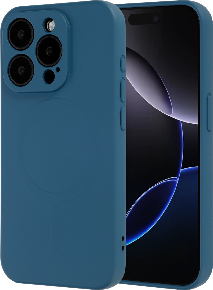 ScreenArmor MagFlex Case voor Apple iPhone 15 Pro Max - Blauw