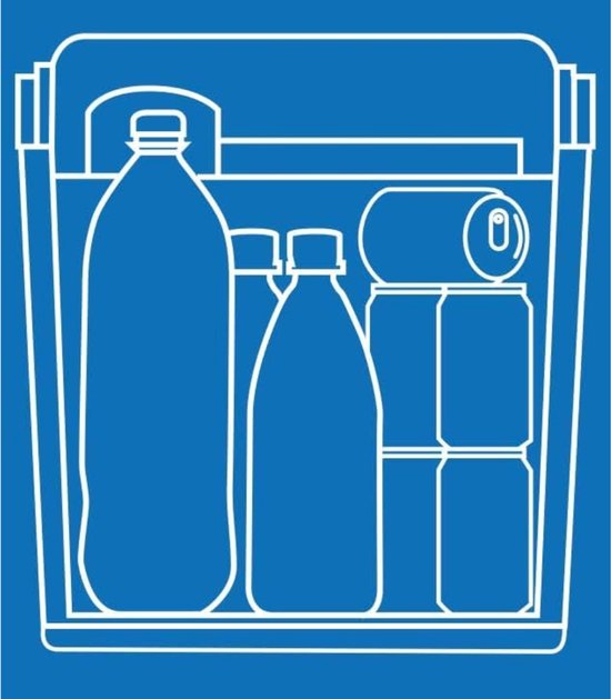AHD® Koelbox - Koelbox Elektrisch 12v 230 Volt - Koelbox Elektrisch - Koelbox Auto - Blauw - ‎39cm x 23cm x 40cm van Ahd — afbeelding 2