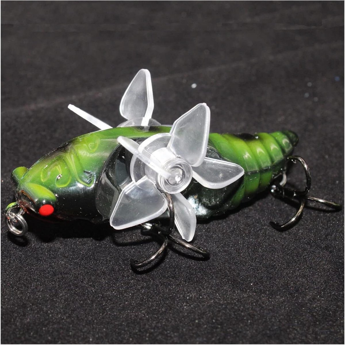 Vissen Lure - Kunstaas Plopper - Bovenwater Vissen - Roterende Vleugels - 95 cm 15 g - NO1