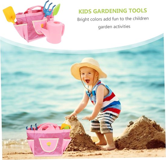 Kinder Tuingereedschap Set - Tuin speelgoed - Buiten spelen - Inclusief opbergtas - 31x17.5x12 cm - Multicolor van Kinder — afbeelding 4