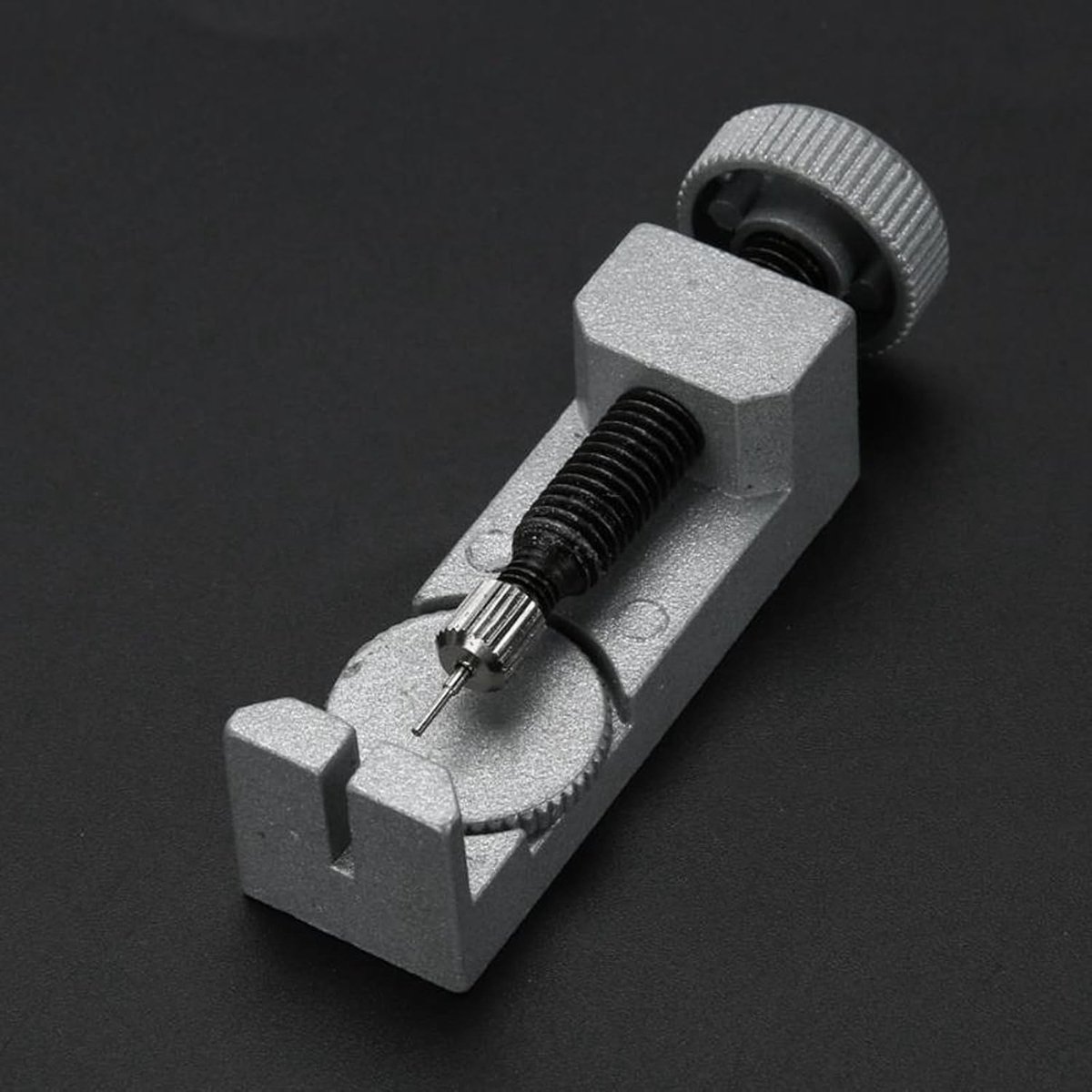 Horlogeband Gereedschap - Band Versteller - Horloge Reparatie - Verstelbare Hoogte - 66 cm - Zwart