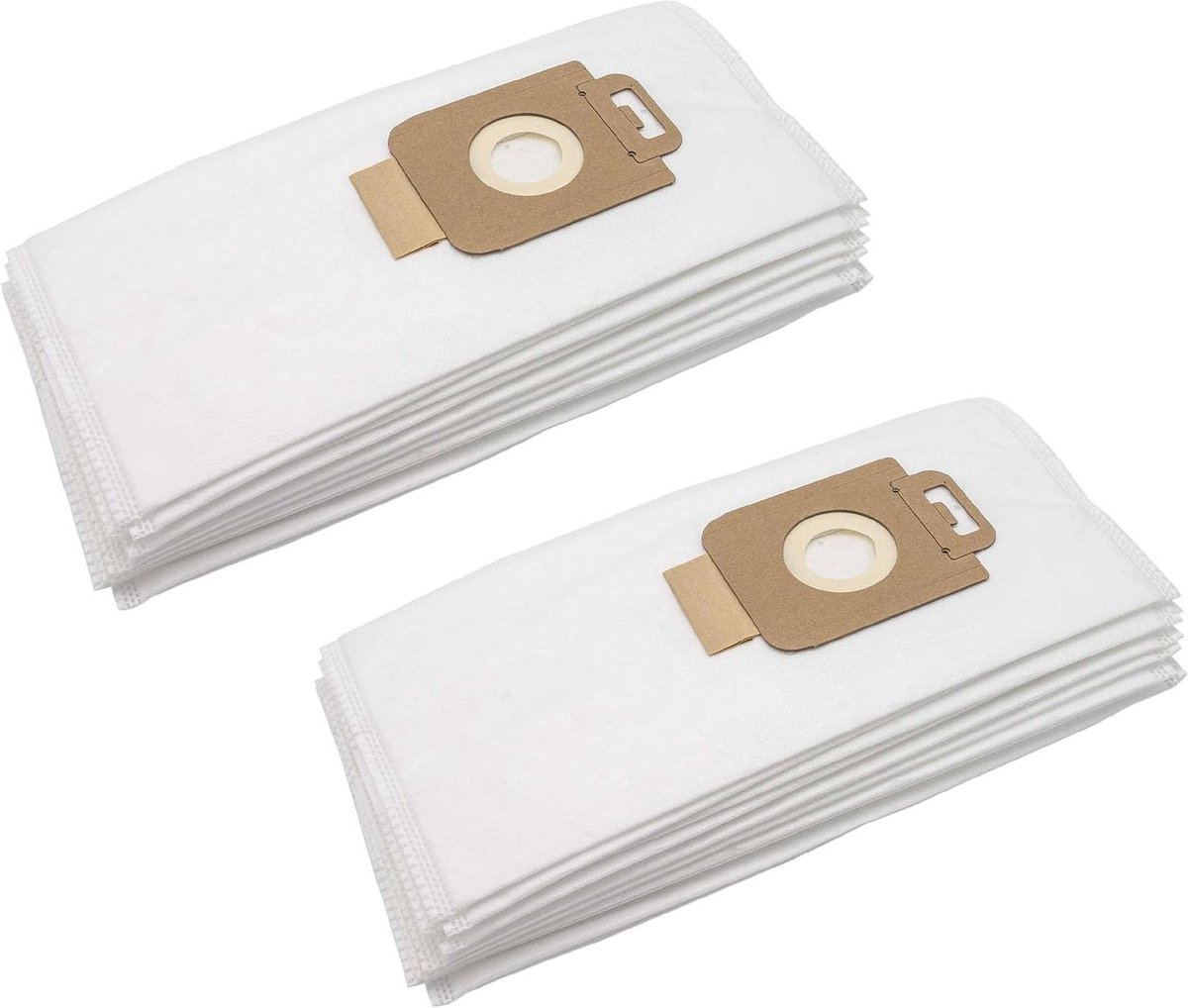 Stofzuigerzakken - Microfleece zakken - Schoon Huis - Behoud Zuigkracht - 20 Stuks - Wit
