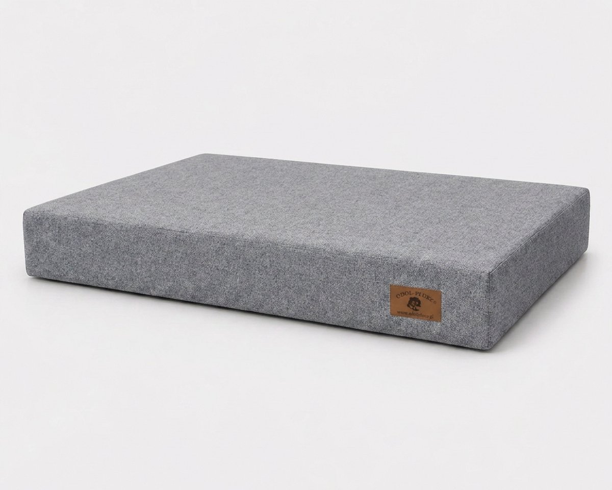 Paletkussen 120x80x15 cm Grijs – Premium Zitkussen voor Palletbank met Afneembare Hoes voor Balkon, Tuin en Terras